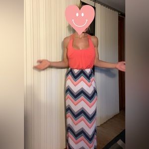 Three Pink heart dress